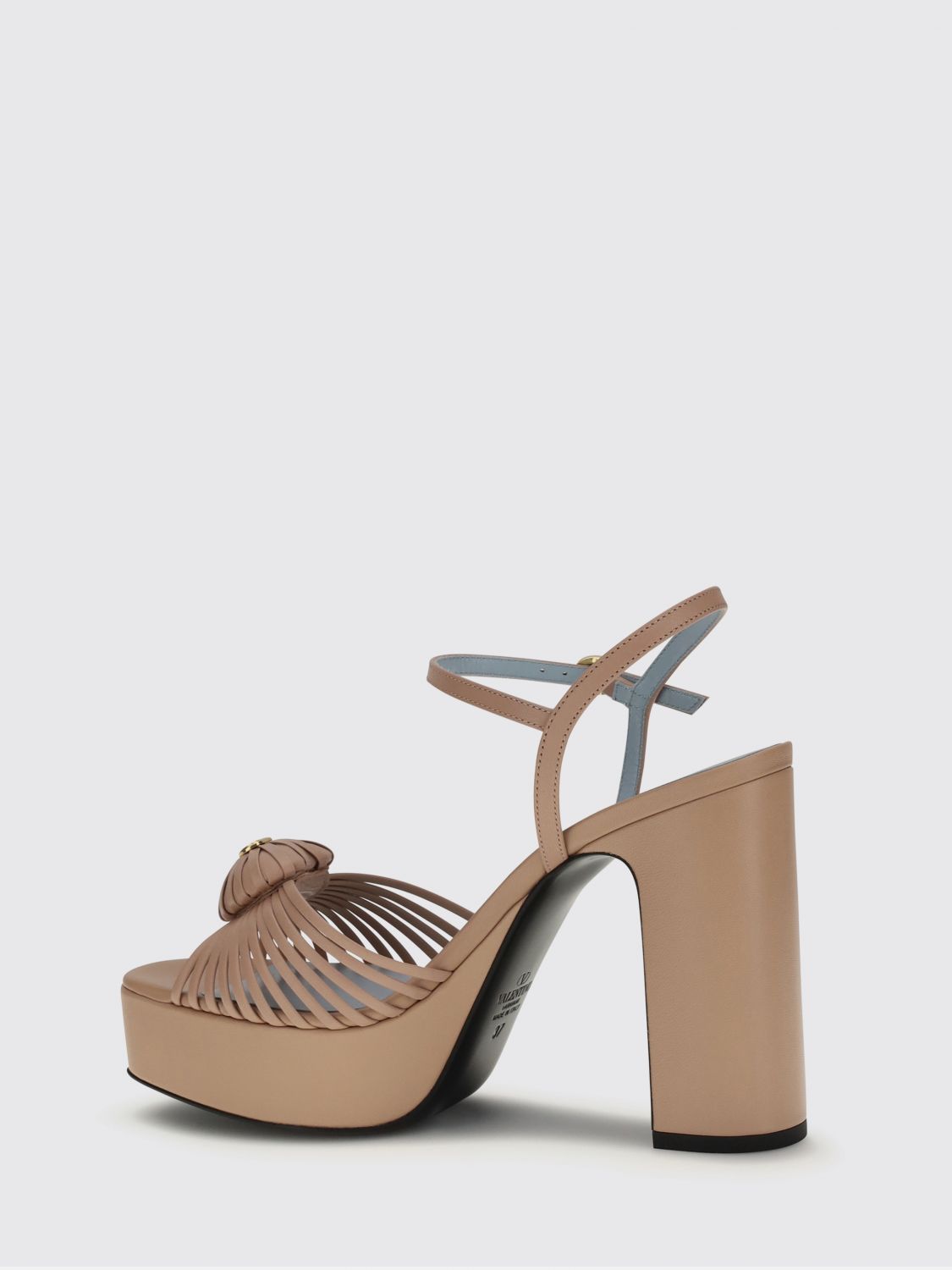 woman's heeled sandal