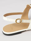 woman's heeled sandal