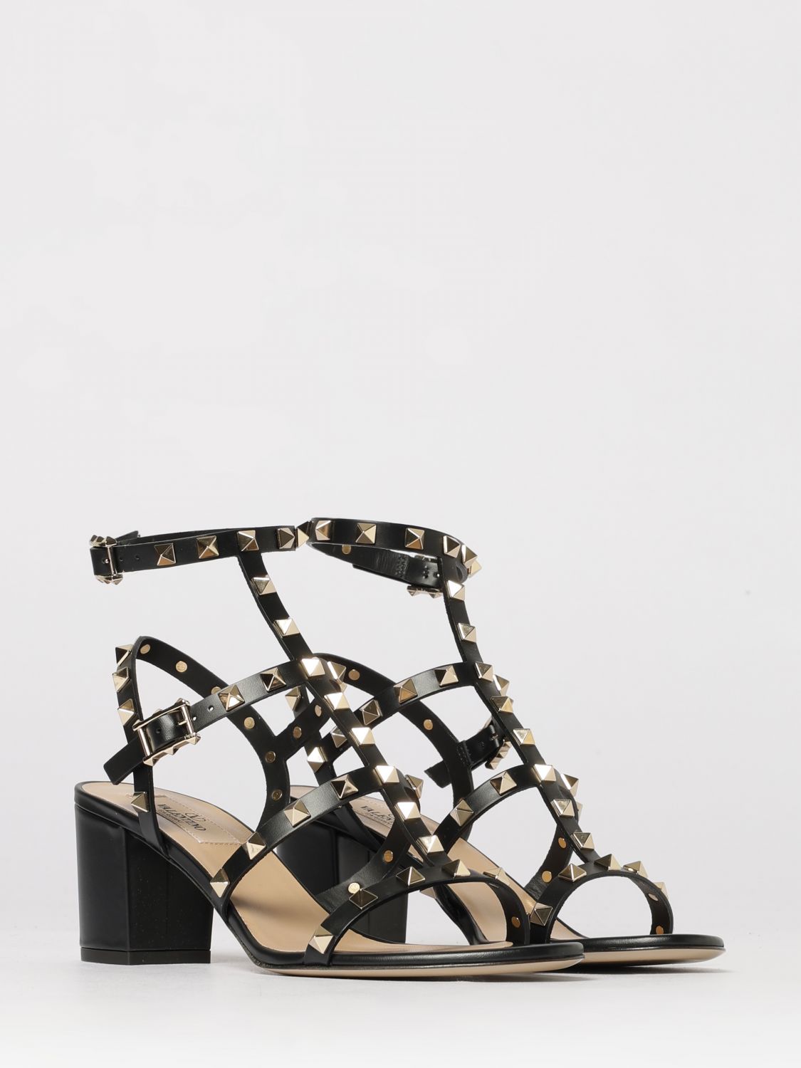 woman's heeled sandal