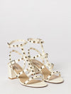 woman's heeled sandal