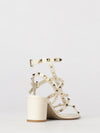 woman's heeled sandal
