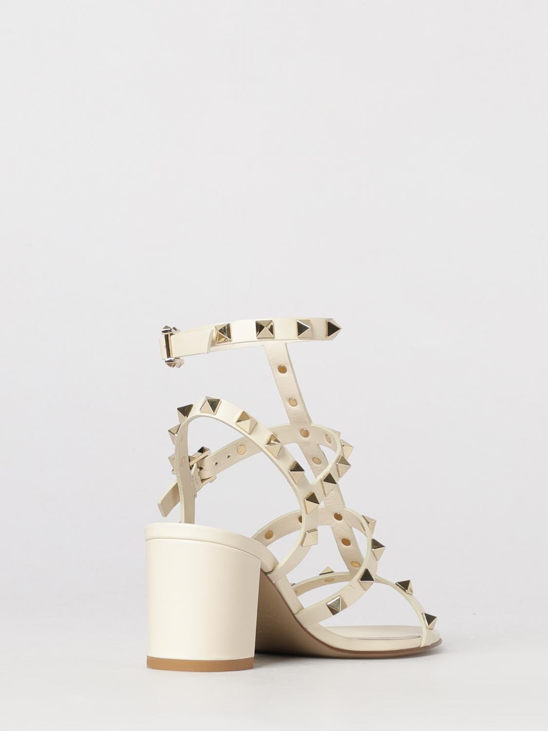 woman's heeled sandal