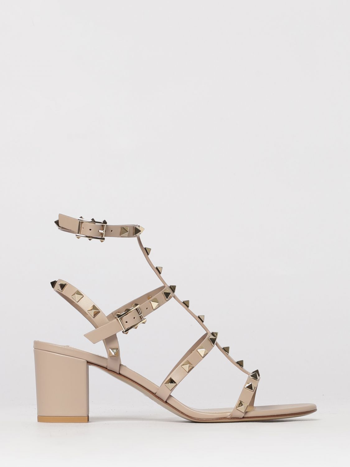 woman's heeled sandal