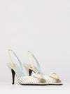 woman's heeled sandal