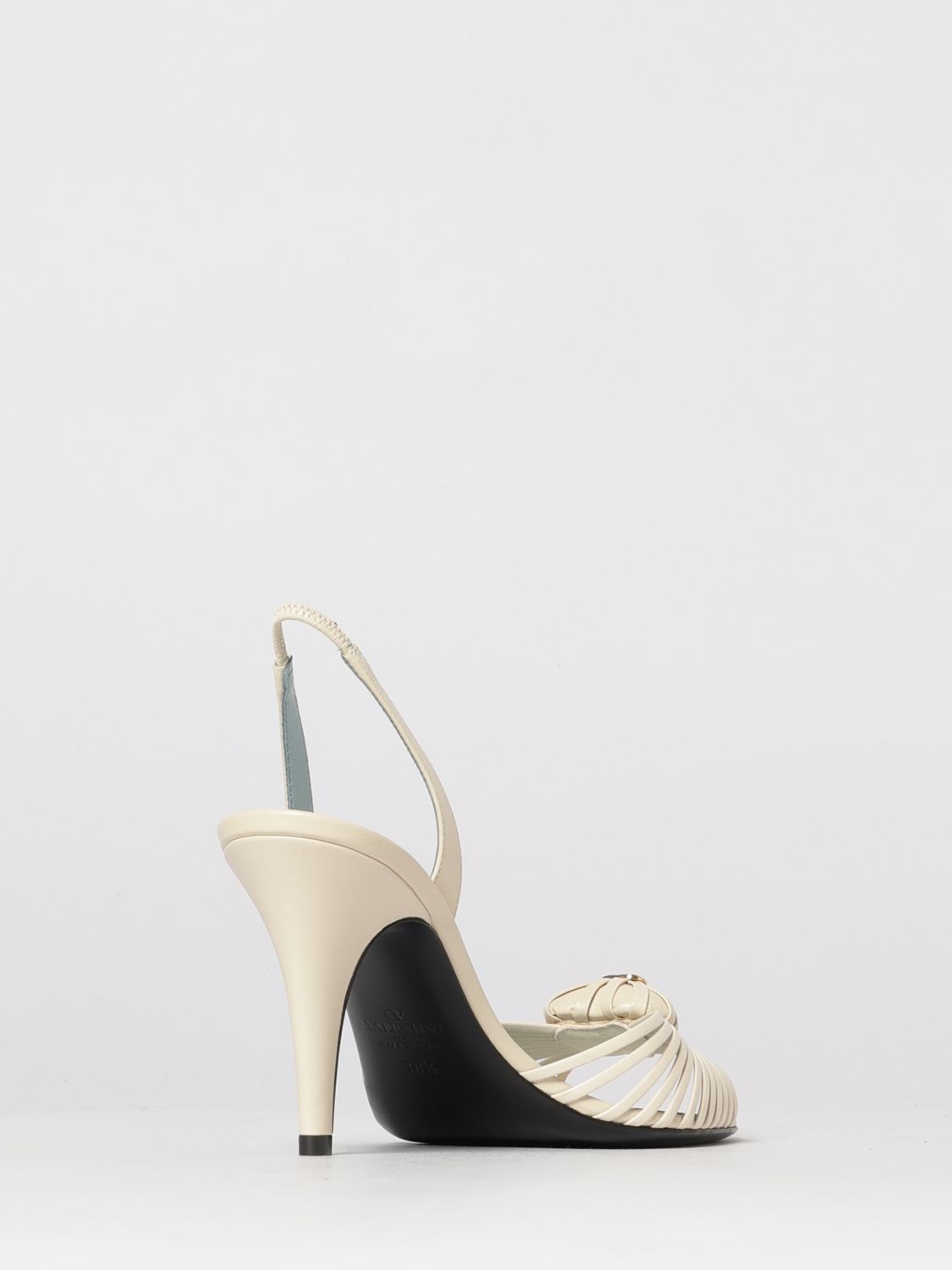 woman's heeled sandal