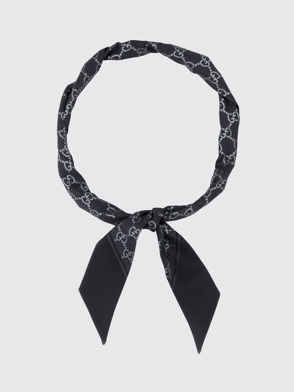 woman's neck scarf