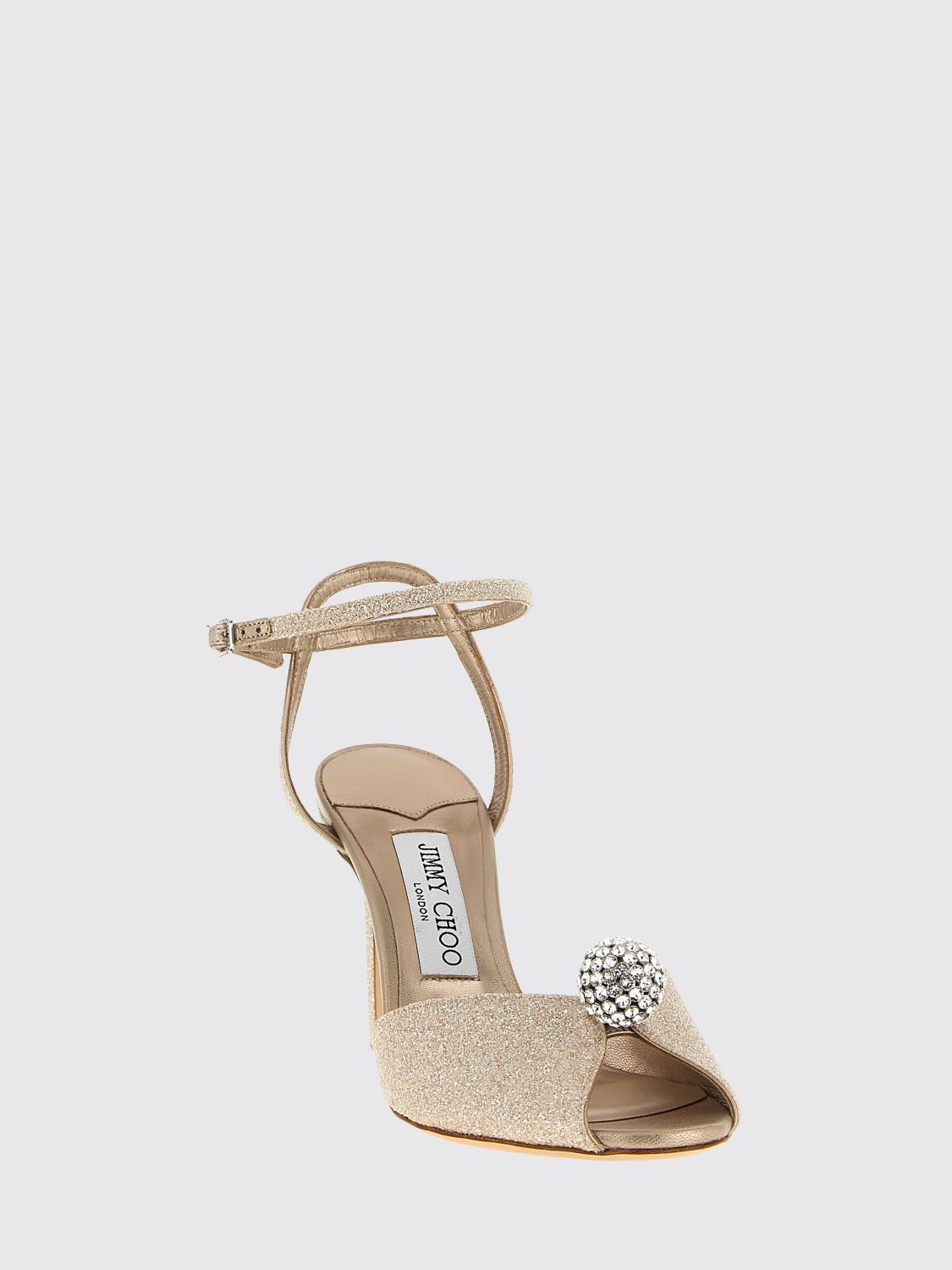 woman's heeled sandal