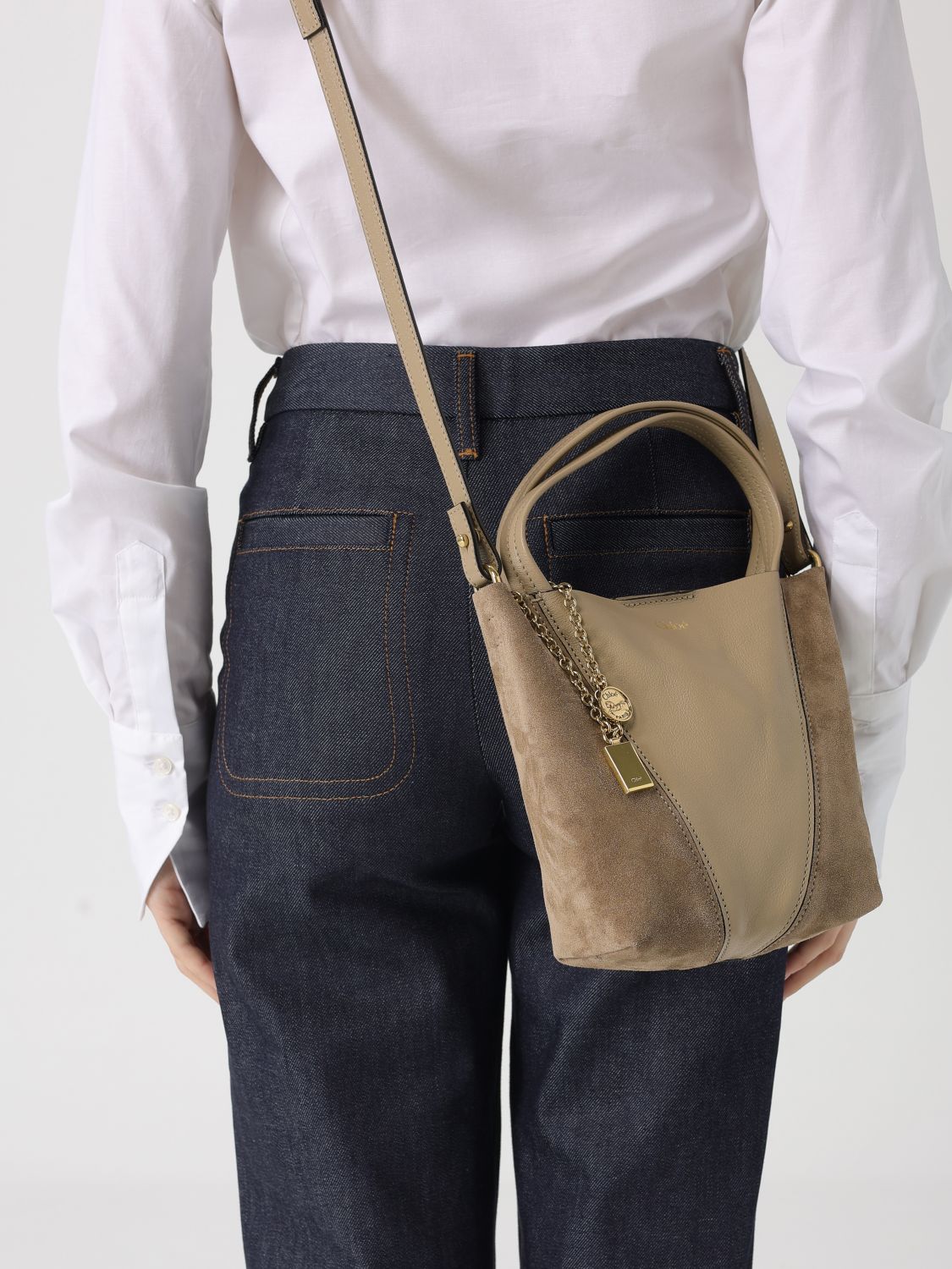 woman's mini bag chloé