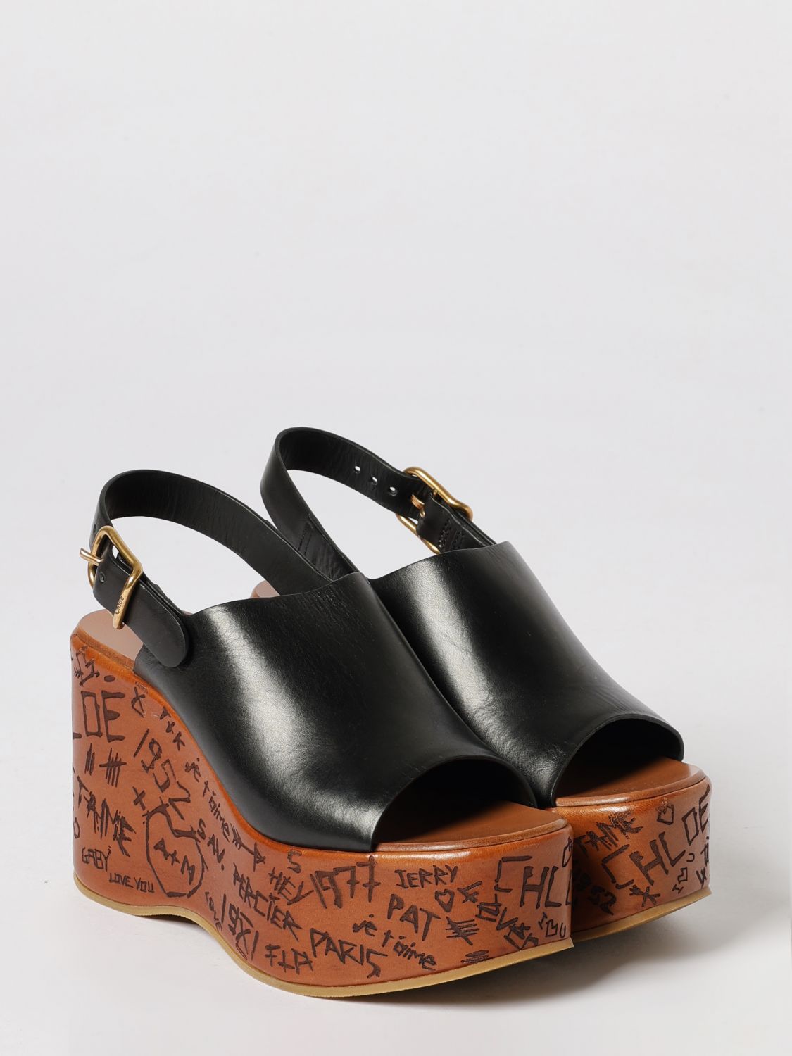woman's heeled sandal chloé