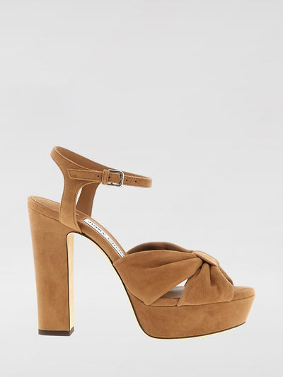 woman's heeled sandal