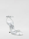 woman's heeled sandal