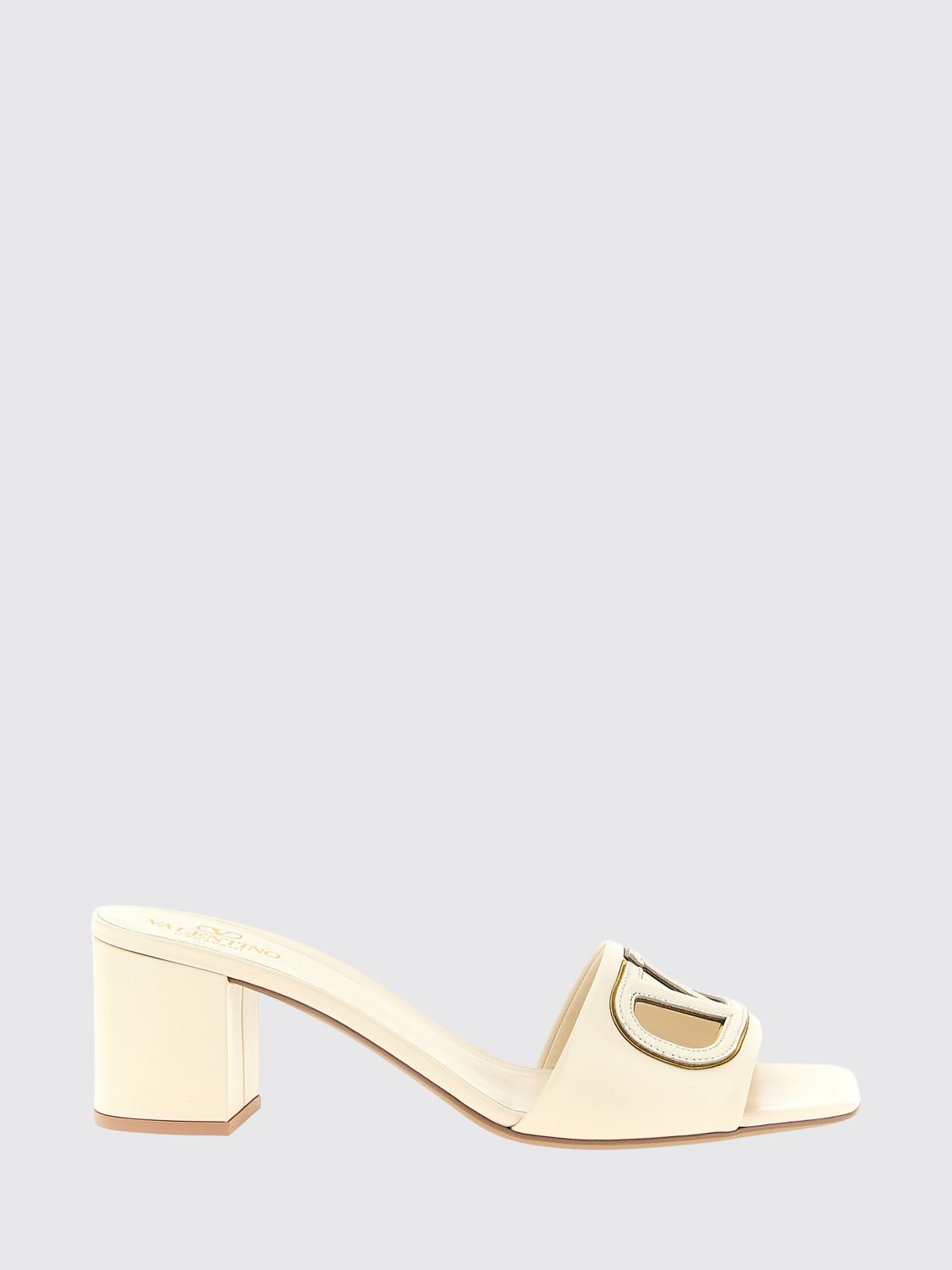 woman's heeled sandal