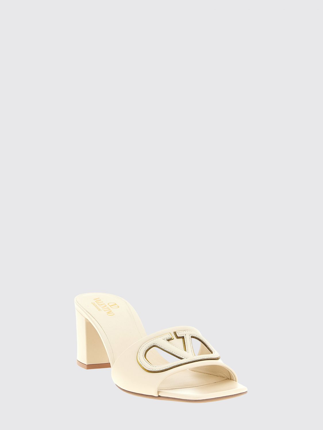 woman's heeled sandal