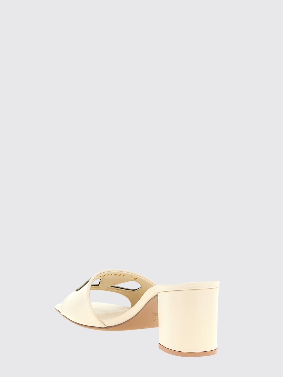 woman's heeled sandal