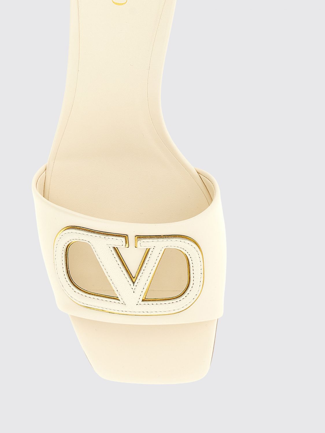 woman's heeled sandal