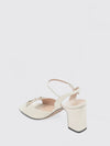 woman's heeled sandal