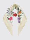 woman's neck scarf