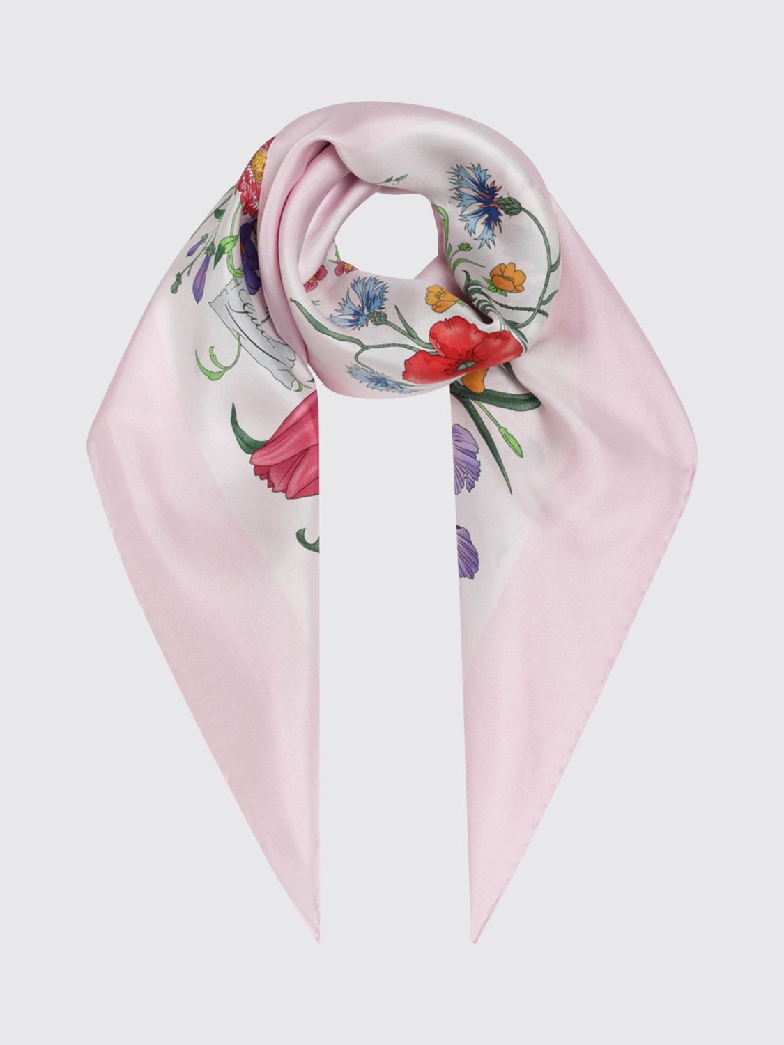 woman's neck scarf