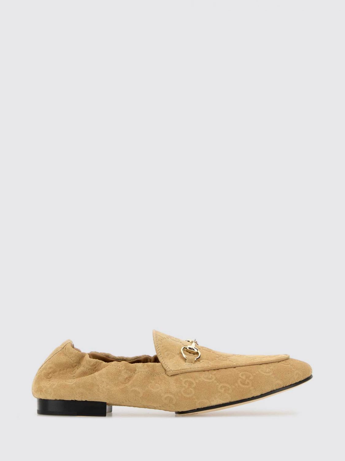 jordaan suede loafers with gg monogram