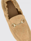 jordaan suede loafers with gg monogram
