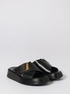 woman's heeled sandal