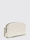 gg marmont bag in chevron nappa leather