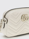 gg marmont bag in chevron nappa leather