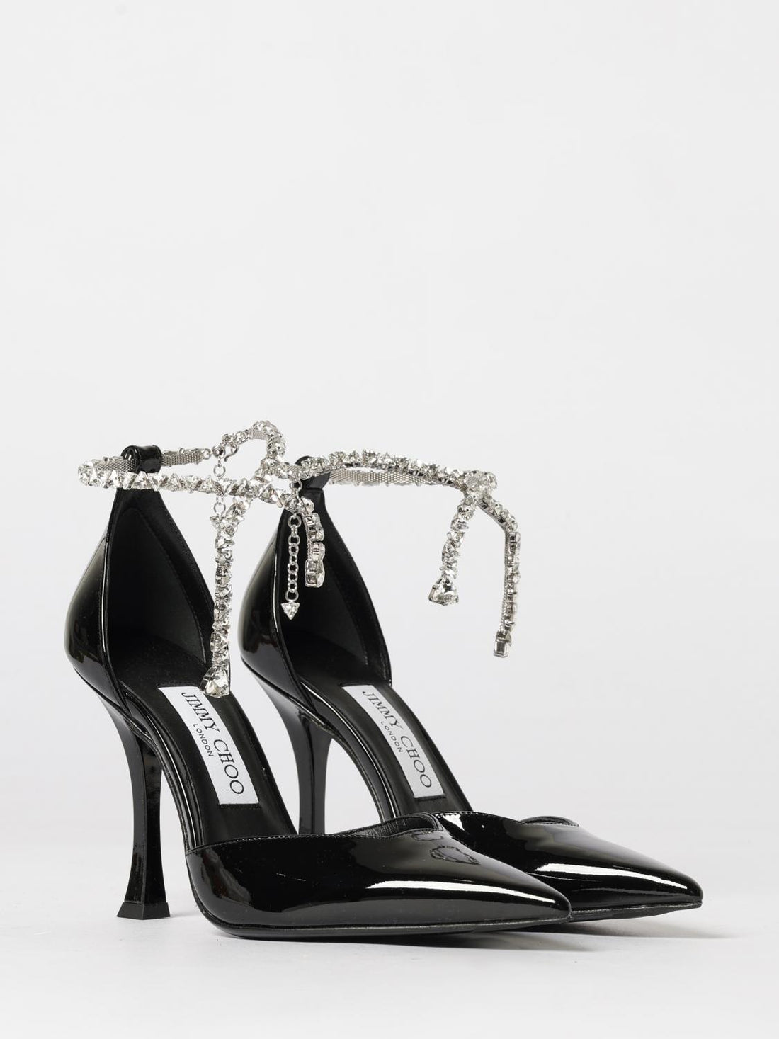 JIMMY CHOO 37½ stevie patent leather pumps
