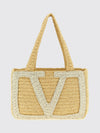 viva superstar crochet raffia bag