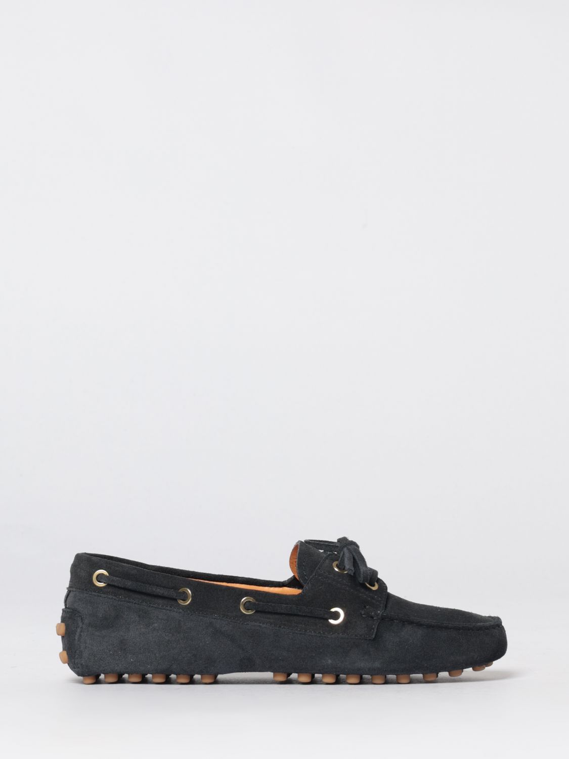 gommino suede boat loafers