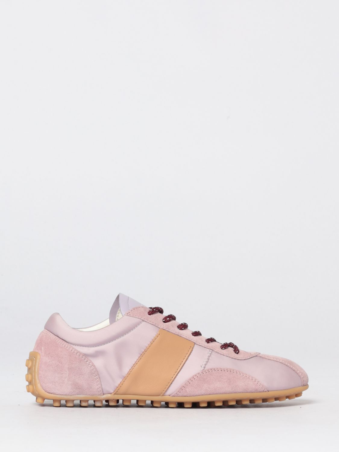 t-marathon sneakers in nylon and suede