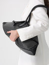 manta studded leather bag
