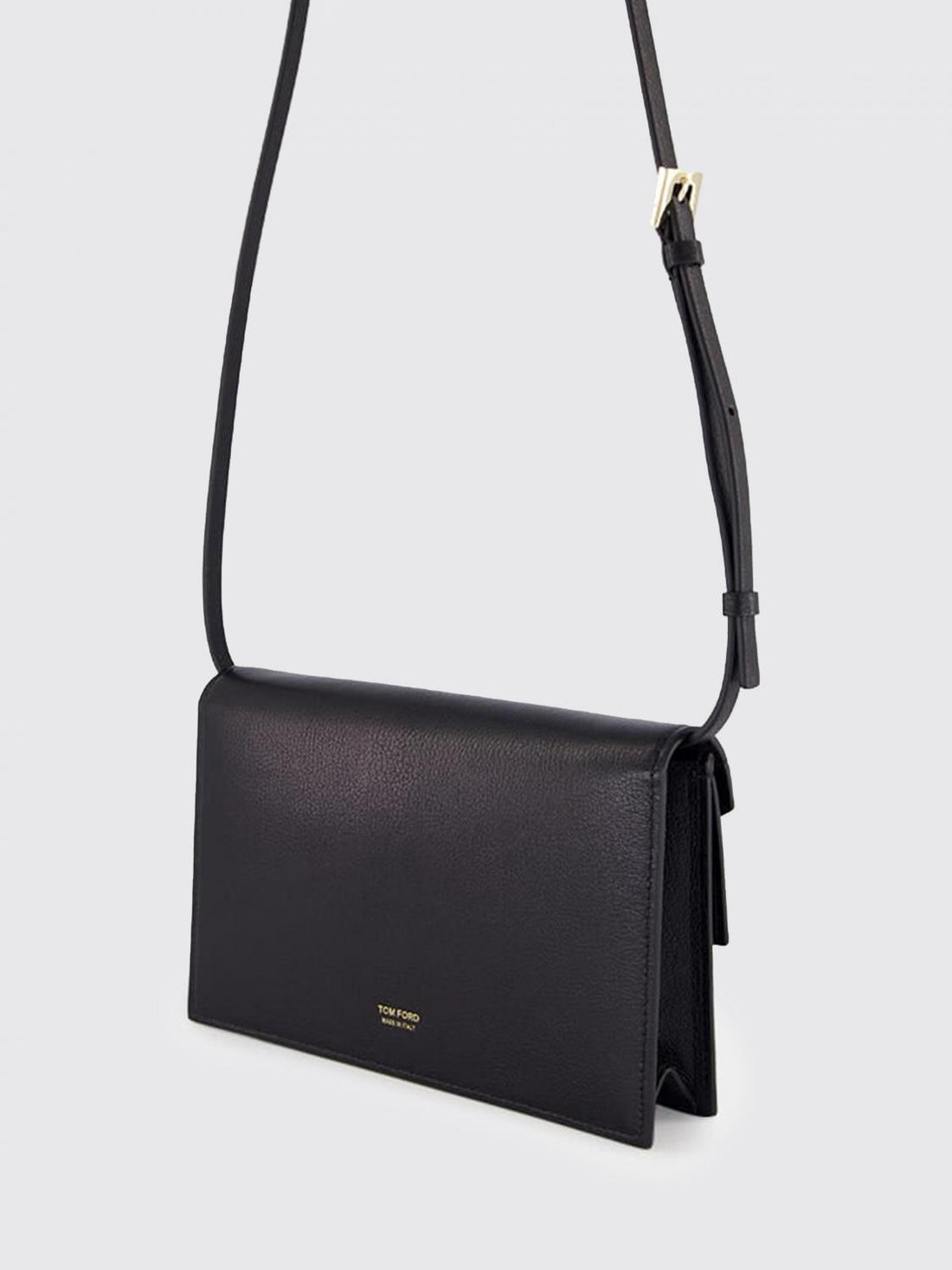 TOM FORD OS aube calf leather shoulder bag