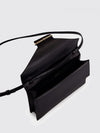 aube calf leather shoulder bag