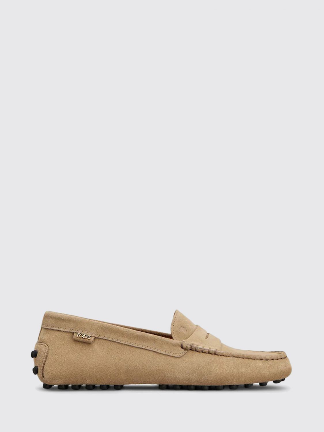 gommino driver suede loafers