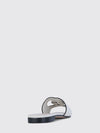 interlocking g leather mules