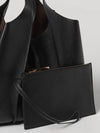t timeless mini grained leather bag