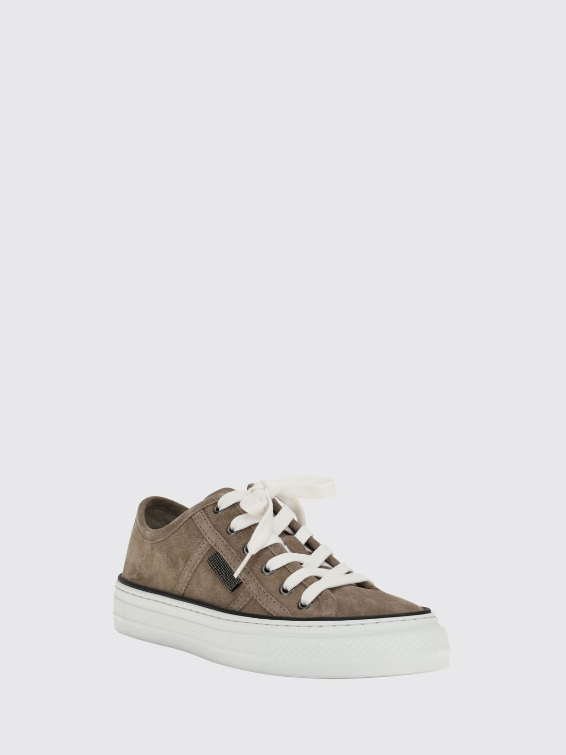 BRUNELLO CUCINELLI 36 suede sneakers with monile