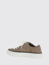 suede sneakers with monile