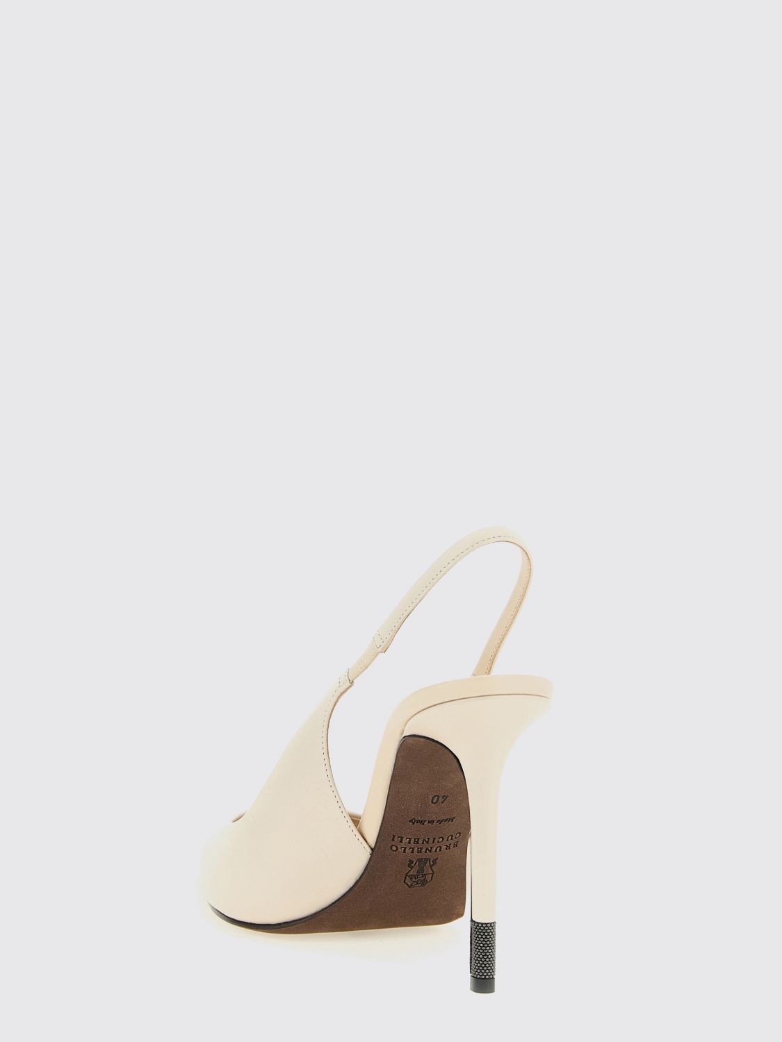leather slingback pumps