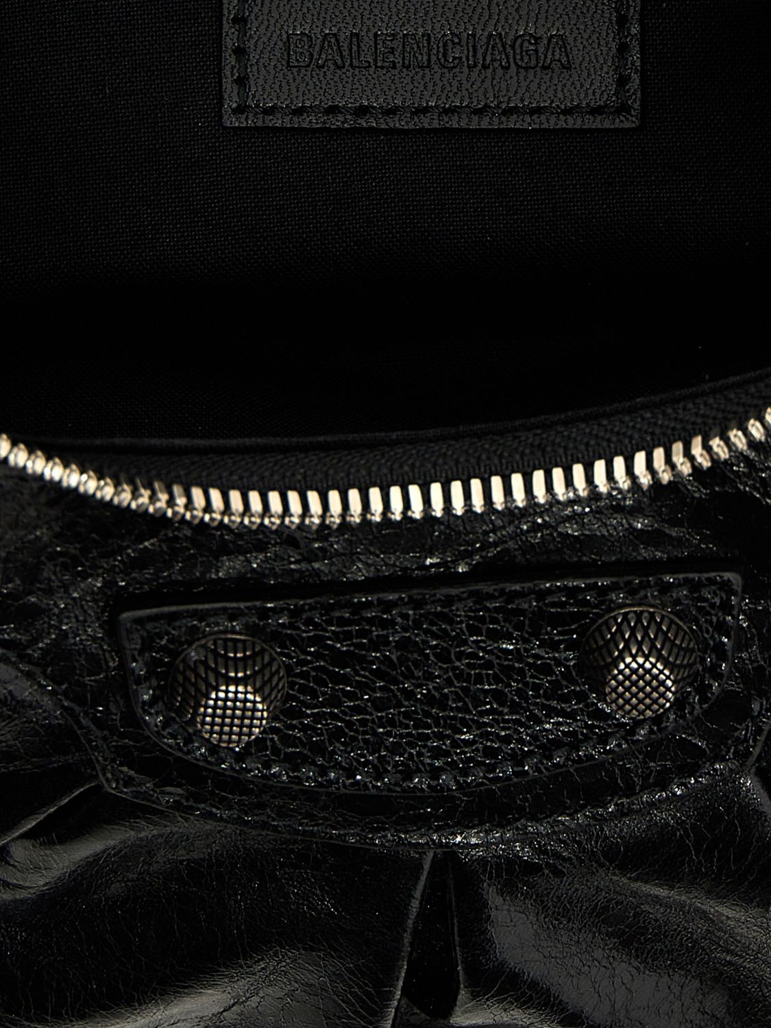 le cagole xs arena leather bag