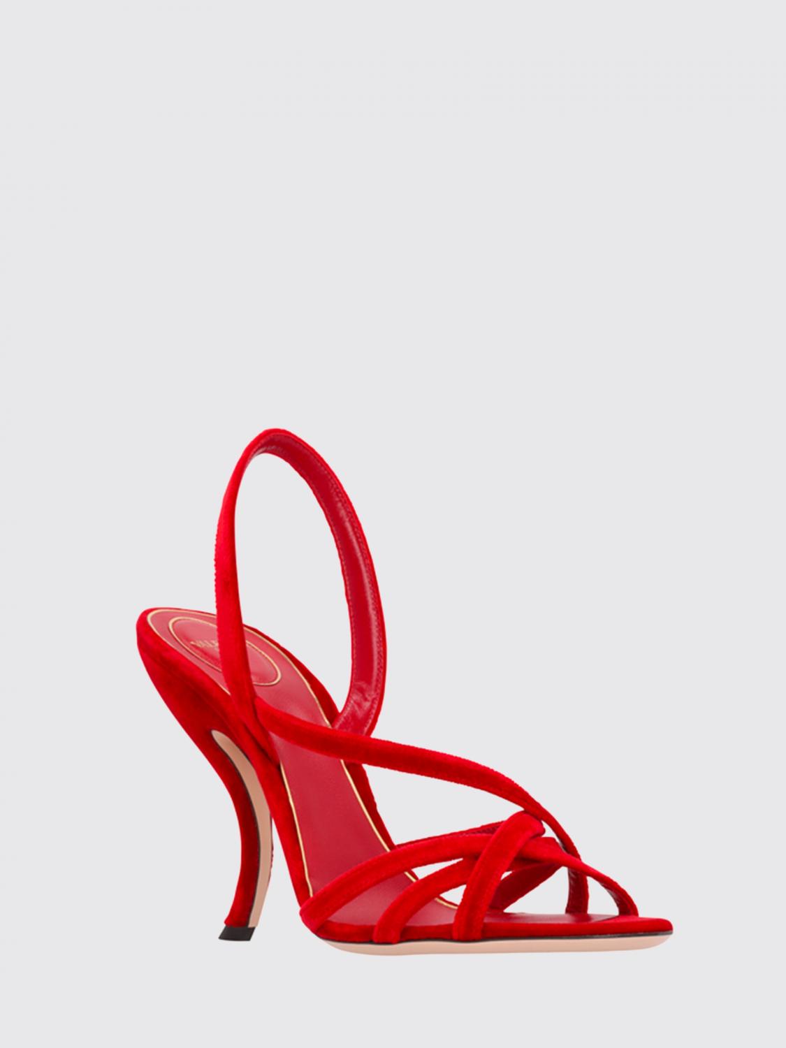fetishique velvet sandal