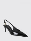 patent leather slingbacks
