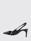 patent leather slingbacks
