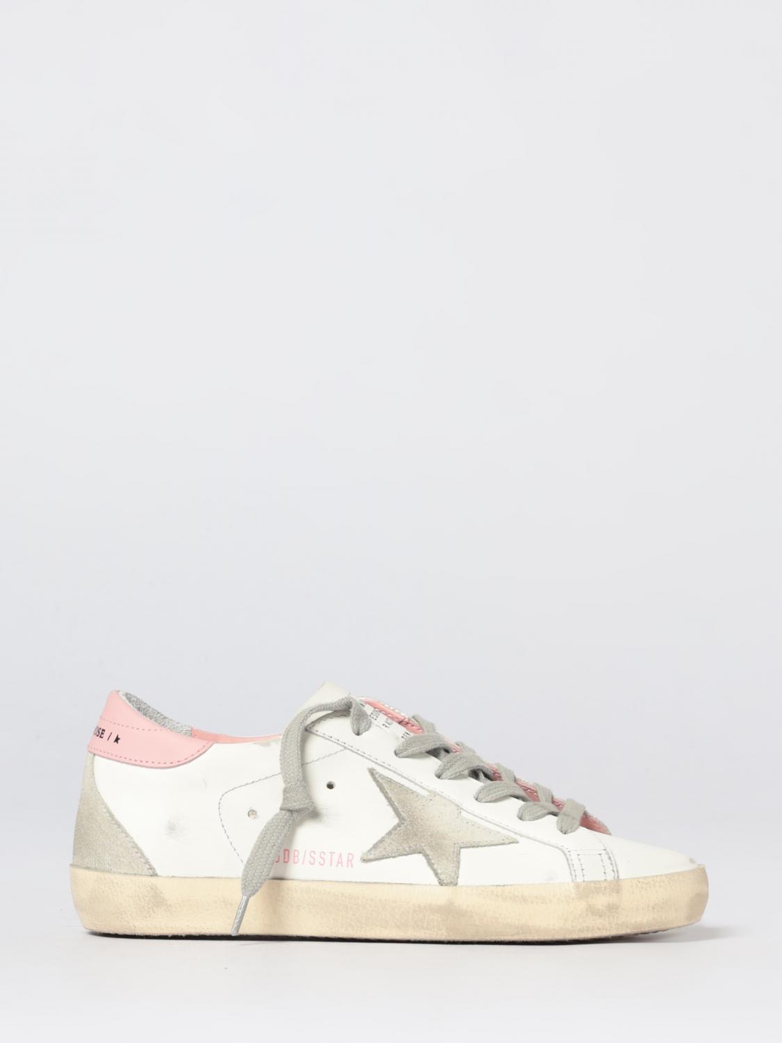 super-star sneakers in used leather
