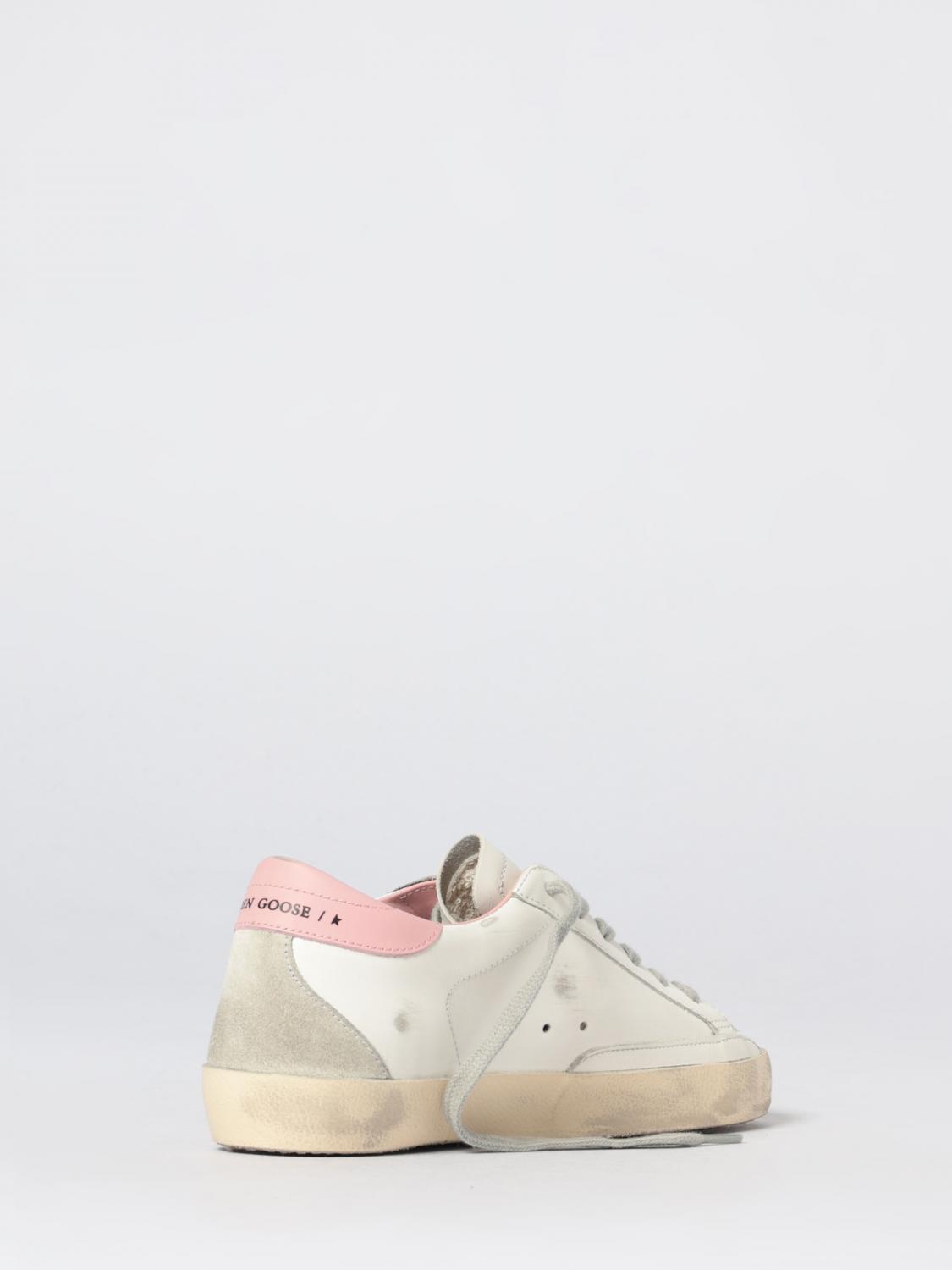 super-star sneakers in used leather