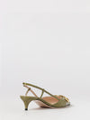 vlogo signature slingback in croc print leather