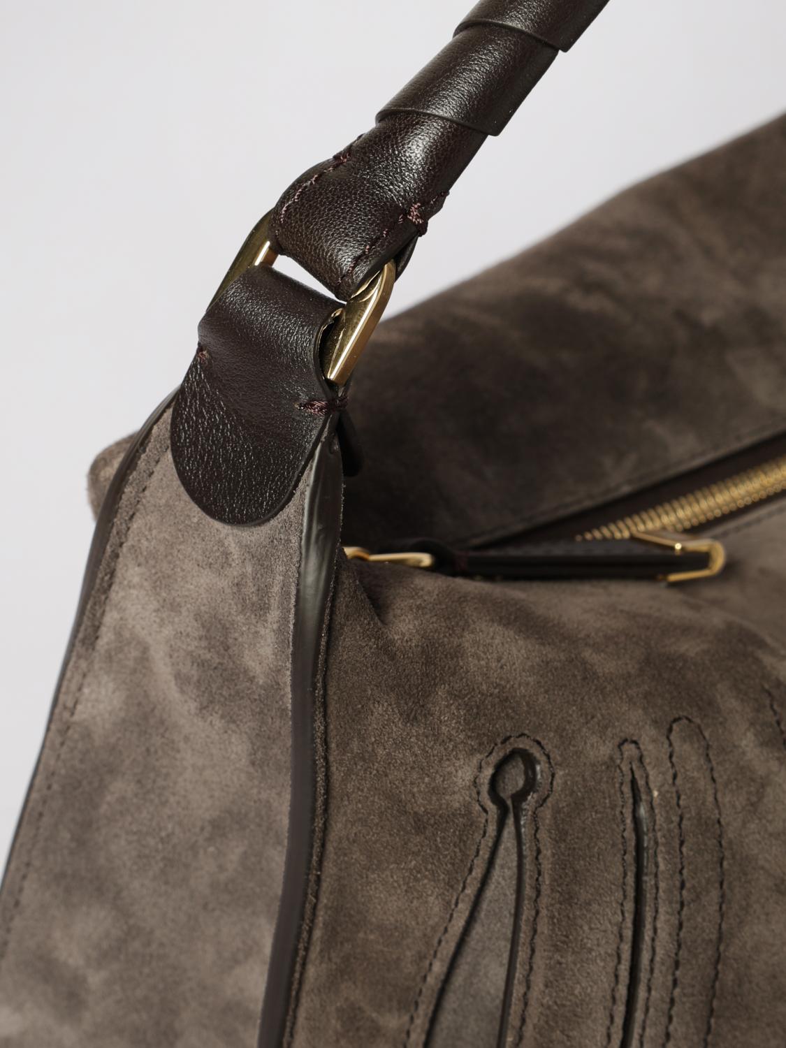 chloé marcie suede bag