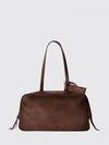 carrie medium suede bag