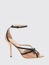 bepointy patent leather sandal